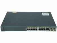 Коммутатор Cisco Catalyst 2960-Plus WS-C2960+24LC-S /PoE 123Вт./Управляемый Layer 2