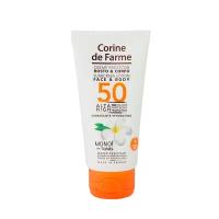 Солнцезащитный крем для лица и тела Corine de Farme Monoi de Tahiti SPF50 50 мл