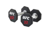 Уретановые гантели UFC 22 кг (пара)