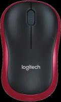 Мышь Logitech M186 Black/Red (910-004133)