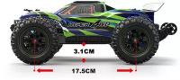 MJX Hyper Go 4WD LED 1:16 2.4G Радиоуправляемый джип MJX-16108-GREEN