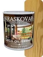 Масло для террас Kraskovar Deco Oil Terrace бесцветное 0,75 л