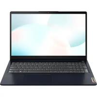 Lenovo Ноутбук/ Lenovo IdeaPad 3 15IAU7 15.6"(1920x1080 IPS)/Intel Core i5 1235U(1.3Ghz)/16384Mb/512SSDGb/noDVD/Int:Intel Iris Xe Graphics/Cam/BT/WiFi/38WHr/war 1y/1.65kg/grey/noOS + 65W, RU kbd