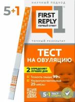 Тест-полоска на определение овуляции FIRST REPLY Первый ответ №5+1