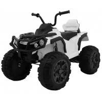 Детский квадроцикл Grizzly ATV 4WD White 12V с пультом управления - BDM0906-4