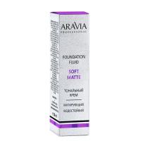 Крем для лица ARAVIA PROFESSIONAL Тональный матирующий Soft Matte - 04 foundation matte, 30 мл