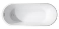 Ванна акриловая Abber 150x70 AB9341-1.5 белая с каркасом в комплекте