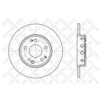 диск тормозной передний MB W124 2.0-3.0TD 85], 60203309SX STELLOX 6020-3309-SX