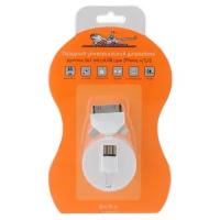 AIRLINE ACH-3R-15 Дата-кабель рулетка зарядный от USB универсальный Micro USB / iPhone-4 / 5 / 6 L=63см AIRLINE ACH3R15