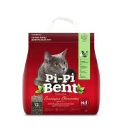 Pi-Pi-Bent Комкующийся наполнитель Сенсация свежести 12 л, 5 кг (2 шт)