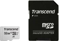 Карта памяти Transcend microSDHC UHS-I U1 32 ГБ (TS32GUSD300S-A)