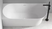 Ванна акриловая Abber 150x78 AB9258-1.5 L белая с каркасом в комплекте