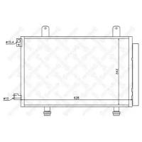 радиатор конд. Suzuki SX4 all 06], 1045212SX STELLOX 10-45212-SX