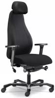 Эргономичное офисное кресло Falto Profi Dispatcher Lux Long 1901-8H - черное