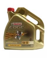 Синтетическое моторное масло Castrol Edge 5W-30 LL, 4 л, 1 шт