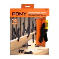 Набор пружинных зажимов Pony Plastic Spring Clamp Set 93260