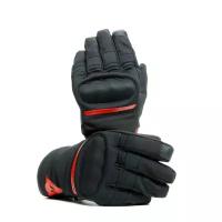 Перчатки Dainese AVILA UNISEX D-DRY Black/Red XXXS