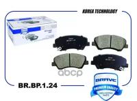 Колодки Тормозные Hyundai Elantra 11-, Kia Ceed (Jd) 12-, Kia Sorento 09-, Cerato 13- Передние BRAVE арт. BRBP124