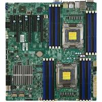 Материнская плата Supermicro X9DRI-F Socket-2011 C602 DDR3 eATX 2xGgE SATA3 RAID VGA Материнская плата Supermicro X9DRD-IF Intel S2011 2 x LGA2011, 8 DDR3 ECC REG, SATA + RAID, 2*GLAN, IPMI, E-ATX (OEM)