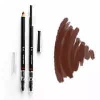 Карандаш пудровый для бровей Eyebrow pencil LIC (03 Ebony)