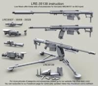 LRE35138 Крупнокалиберная снайперская винтовка Barrett M82A1/107A1 .50 калибр на треноге M3,,9.4000