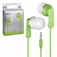 Наушники MP3 Extreme Bass ISA зеленые