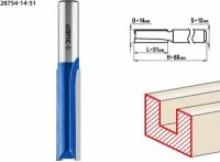 Фреза по дереву ЗУБР пазовая 14х51 мм