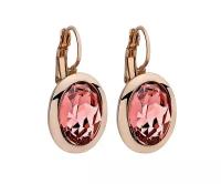 Серьги Qudo Tivola Rose Peach 303086 R/RG