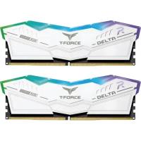 TEAM GROUP Оперативная память TEAM GROUP DDR5 TEAMGROUP T-Force Delta RGB 32GB (2x16GB) 6600MHz CL34 (34-40-40-84) 1.4V White (FF4D532G6600HC34DC0)