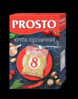 Упаковка 12 штук Пшеничная крупа Prosto Полтавская 500г (8 х 62,5г)(96 пакетиков)