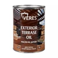 Масло для дерева Veres Exterior Terrase Oil, 1 л, белое
