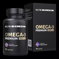 Омега-3/Omega-3 UltraBalance Premium жирные кислоты высокой концентрации мягкие желатиновые капсулы массой 1620 мг 90 шт