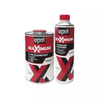 Лак автомобильный U-POL MXM81/1 Maximum 2+1 HS Clearcoat акриловый 1 л. с отвердителем 0,5 л