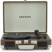 Виниловый проигрыватель Crosley Cruiser plus CR8005F tweed