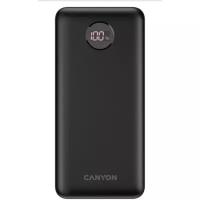 Внешний аккумулятор CANYON CNE-CPB2002B, 20000mAh, черный