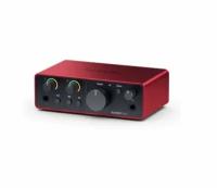 Звуковая карта Focusrite Scarlett Solo 4rd gen для USB