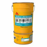 Пол эпоксидный Sika Sikafloor-264 EpoxyCoat двухкомпонентный серый RAL 7032 7,9 кг + 2,1 кг