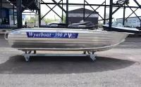 Алюминиевая моторная лодка Wyatboat-390Р с увеличенной высотой борта