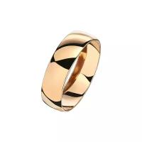 Обручальное кольцо из красного золота 585 пробы 01О010139. Размер 22.5