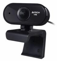 Веб-камера A4Tech черный 1Mpix (1280x720) USB2.0 с микрофоном