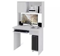 Письменный стол компьютерный для дома с полками 90см Анкор - СМ0642