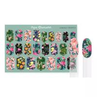 Арт-пленка для дизайна ногтей Луи Филипп Nail Wraps Tropics