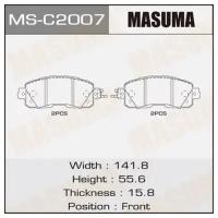 Колодки дисковые Masuma MASUMA MSC2007