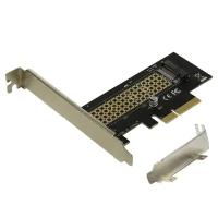 ORIENT Переходник PCI-E->M.2 ORIENT C300E, 1xM.2 NGFF PCI-E 2230/2242/2260/2280 (PCI-E3.0 x4) (oem)