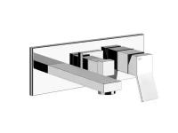 Смеситель для ванны и душа Gessi Rettangolo хром 53136/031