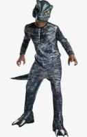 Костюм динозавра Rubies Official Jurassic World: Fallen Kingdom Velociraptor Blue Dinosaur Costume для детей 8-10 лет