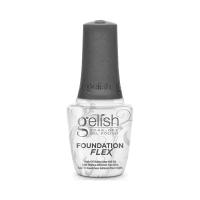 Gelish, Foundation Flex Rubber Base Gel - каучуковая база (прозрачная), 15 мл