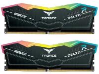 Модуль памяти DDR5 TEAMGROUP T-Force Delta RGB 32GB (2x16GB) 7000MHz CL34 (34-42-42-84) 1.4V / FF3D532G7000HC34ADC01 / Black