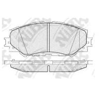 К-т торм. колодок Fr SUB Trezia, TO Corolla, Verso NiBK PN1524