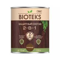 Защитный лессирующий состав для дерева Bioteks 2-в-1, 0,8 л, палисандр